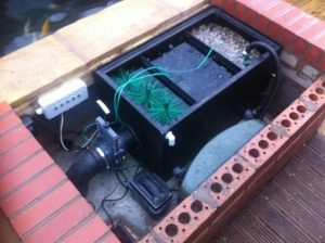 Filter kolam koi susunan benar ikan membuat ikankoi baik sederhana bahan